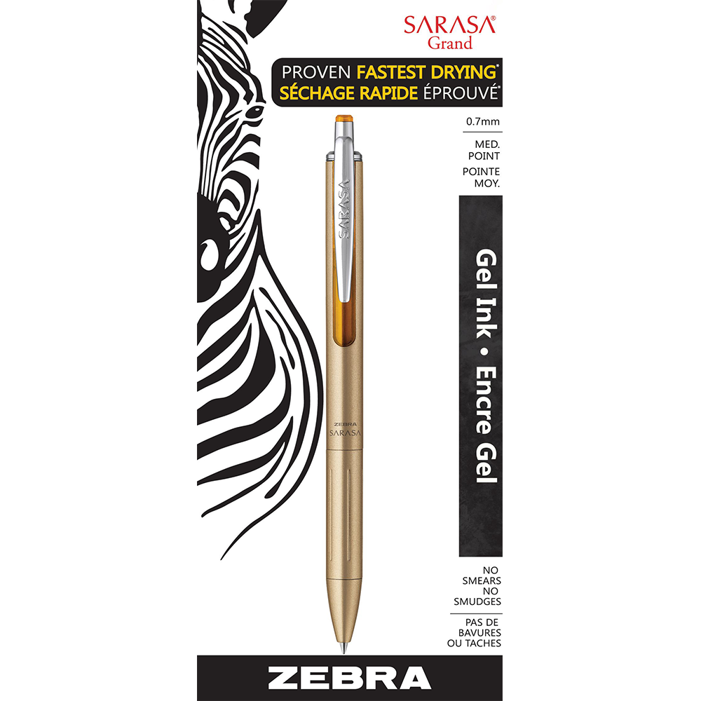 Sarasa Grand Gel Retractable Pen Zebra Pen Canada Zebra Pen Canada