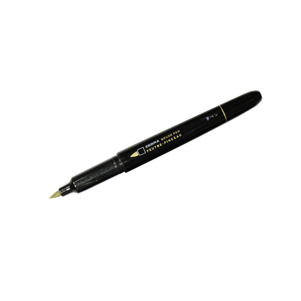 Zebra Metallic Brush Pen
