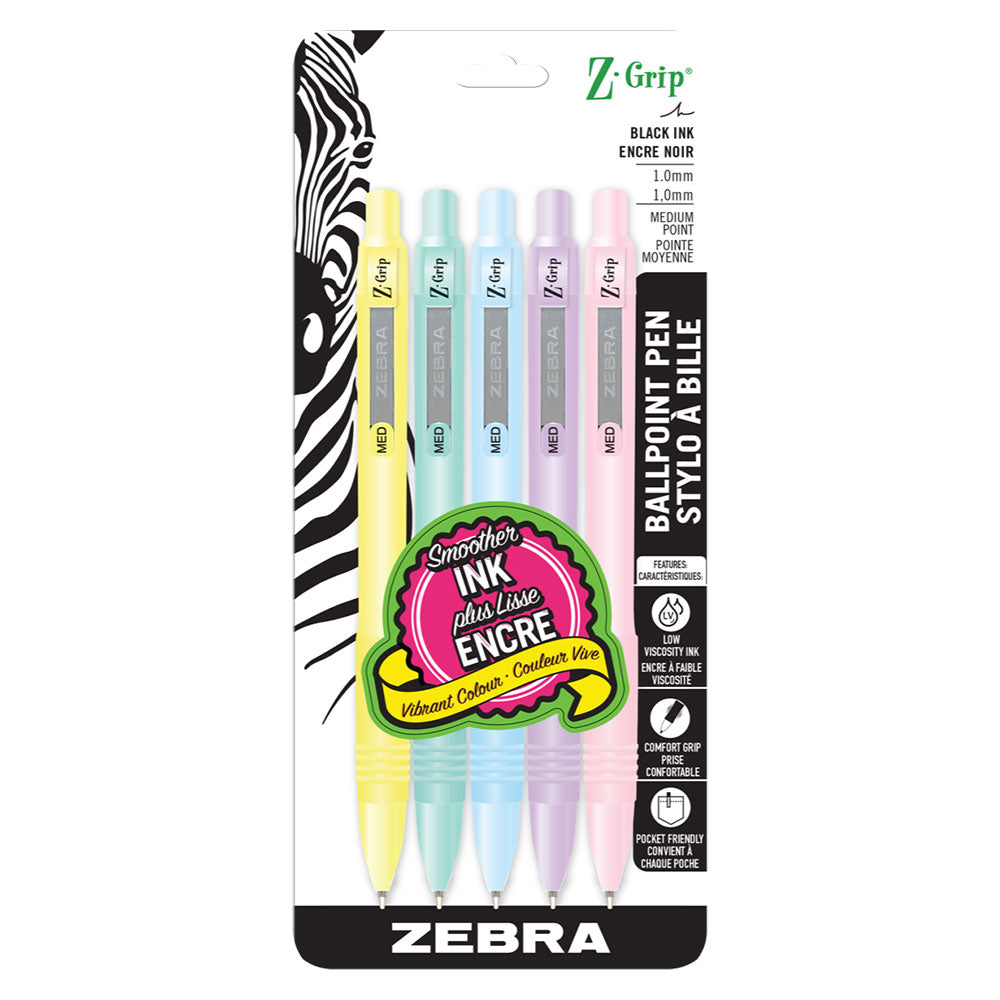 Z-Grip Pastels Retractable Ballpoint