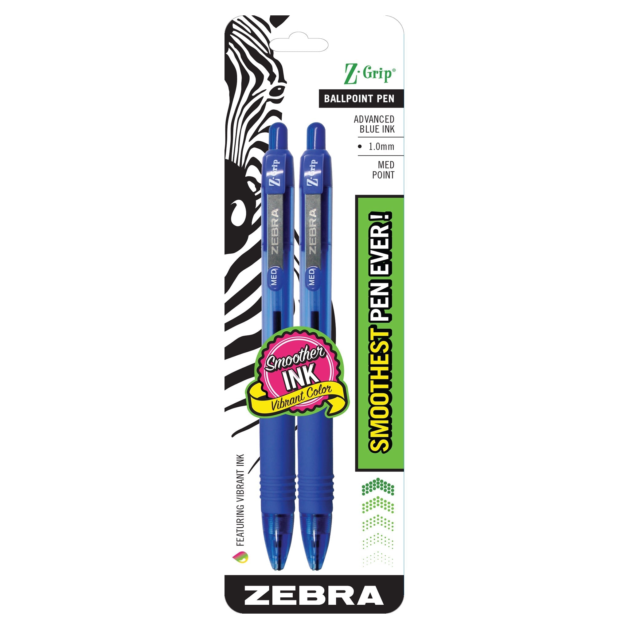 Z-Grip Ballpoint Retractable Pen  Zebra Pen Canada – Zebra Pen Canada Corp.