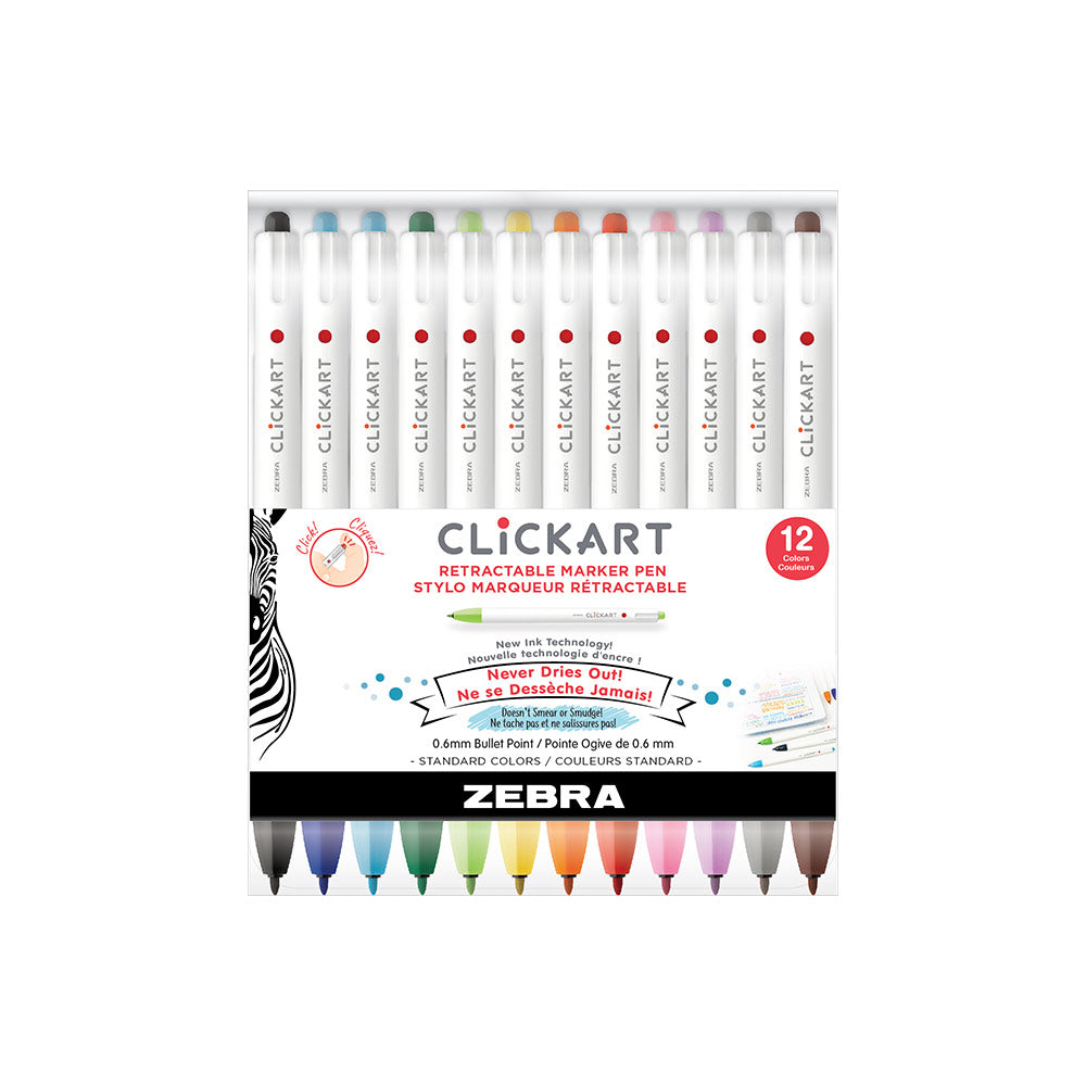 CLiCKART Retractable Marker Pen