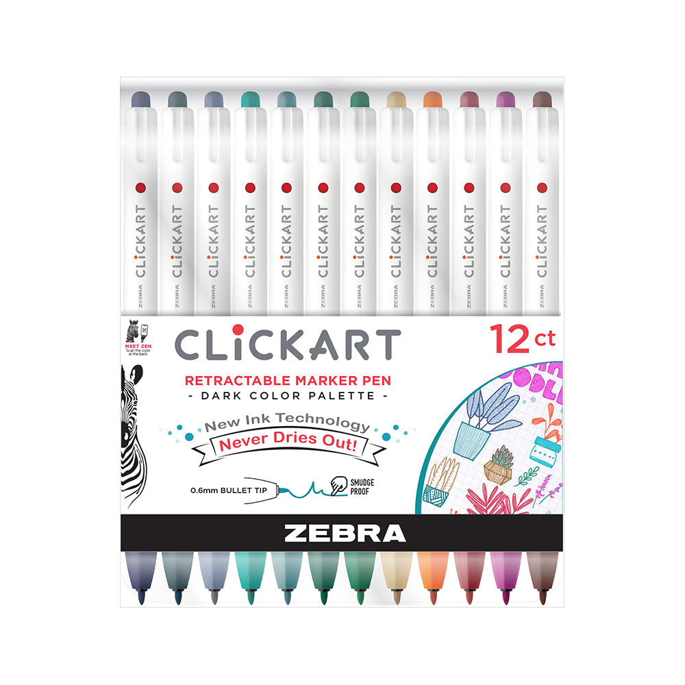 CLiCKART Retractable Marker Pen